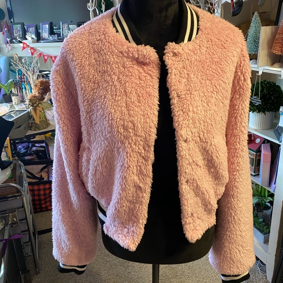 Faux Fur Teddy Jacket - Picture 2 of 2